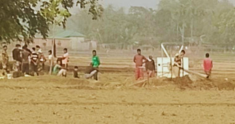 সীমান্তে বেড়া দিতে গিয়ে বিজিবির বাধায় পিছু হটলো বিএসএফ