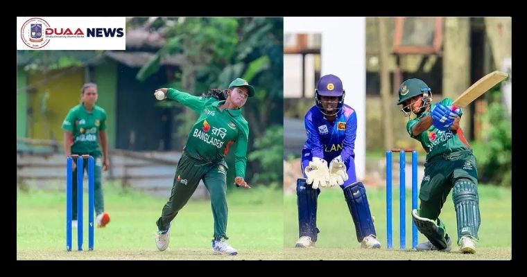 টানা দুই ম্যাচ জয়ে সিরিজে সমতায় বাংলাদেশের মেয়েরা