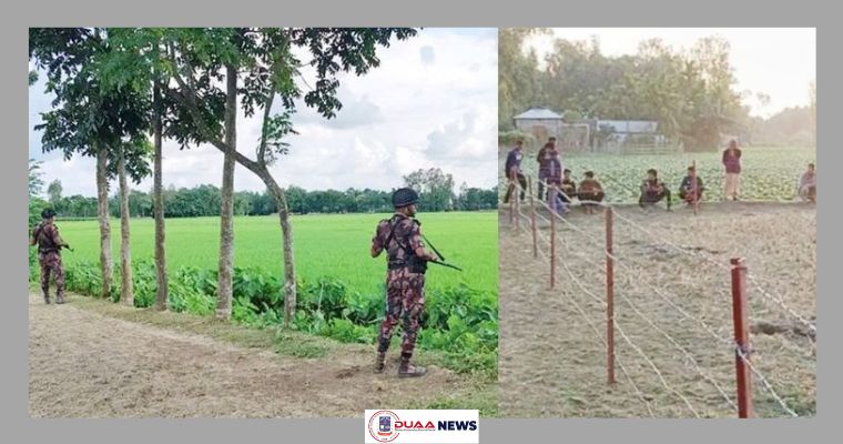 শূন্যরেখায় বিএসএফের বেড়া, আতঙ্কে সীমান্ত এলাকার মানুষ